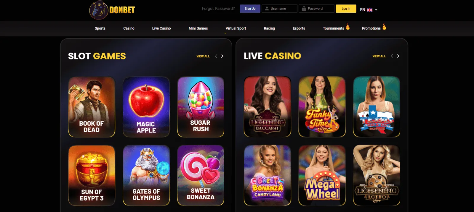 DonBet online casino DonBet casino
